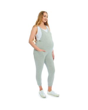 Everly Grey Brandi During & After Maternity/Nursing Romper - Green