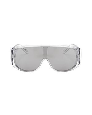 Maison Margiela 69Mm Mask Sunglasses - Gray
