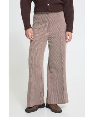 Ichi Kate Twillish Wide Leg Pants - Pink