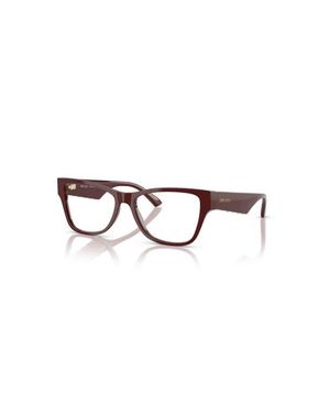 Jimmy Choo 54Mm Rectangle Optical Glasses - Red