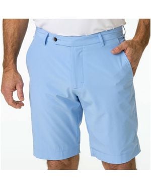 Fairway & Greene Larson Golf Shorts - Blue
