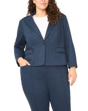 Halogen® Easy Crop Blazer - Blue