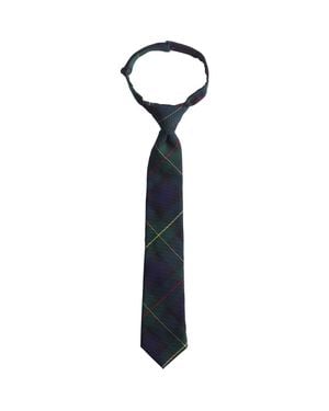 Lands' End School Uniform Kids Pre Tied Tie - Blue