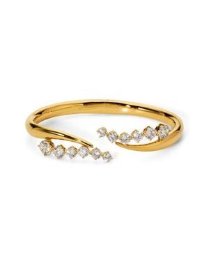 Nadri Phenom Bypass Cuff Bracelet - Metallic