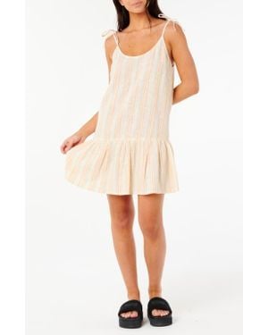 Rip Curl Surf Stripe Cover-Up Dress - White