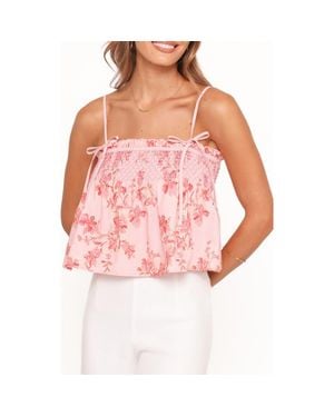 Petal & Pup Cosima Floral Print Camisole - Pink