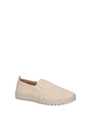 Easy Street Fresh Woven Slip-On Sneaker - Natural