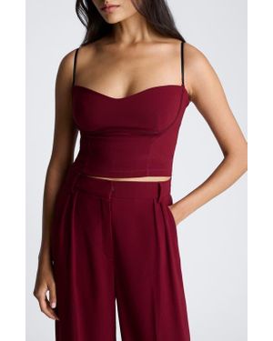 Kenneth Cole Bustier Camisole - Red