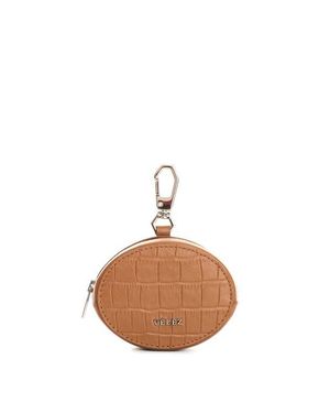 Velez Leather Coin Purse - Brown