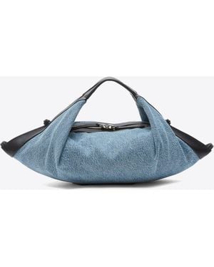 3.1 Phillip Lim Luna Mini Denim Crossbody Bag - Blue