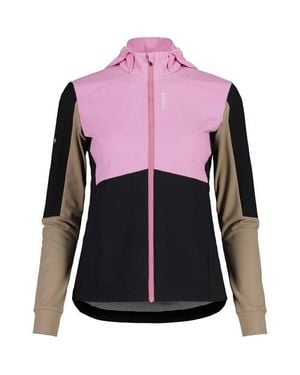 Maloja Nesham Nordic Hybrid Softshell Jacket - Pink