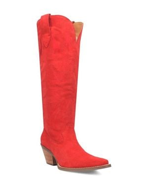 Dingo Thunder Road Cowboy Boot - Red