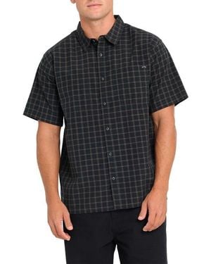 Billabong Vista Striped Short Sleeve Shirt - Black