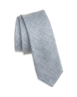 Eleventy Cashmere & Silk Tie - Blue