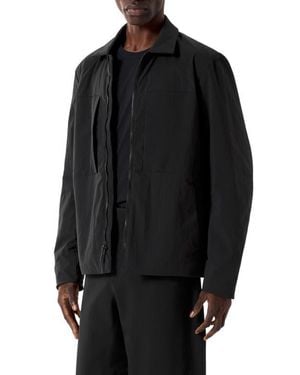 Veilance Mionn Water Resistant Insulated Overshirt - Black