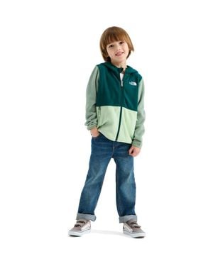 The North Face Kids' Glacier Polar Fleece Zip-Up Hoodie - Green