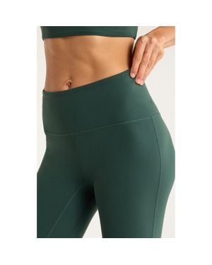 Zella Studio Luxe High Waist Flare Ankle Pants - Green