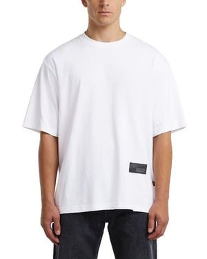 G-Star Badge Boxy Organic Cotton T-Shirt - White