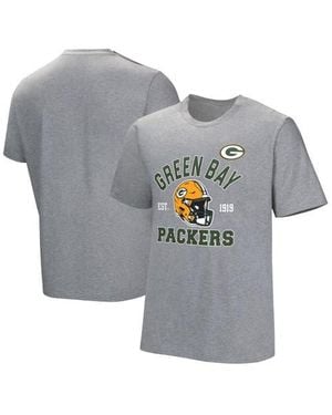 Nfl Bay Packers Tackle Adaptive T-Shirt - Gray