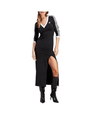 adidas Originals Campus 2000 Balloon Dress in Black | Lyst