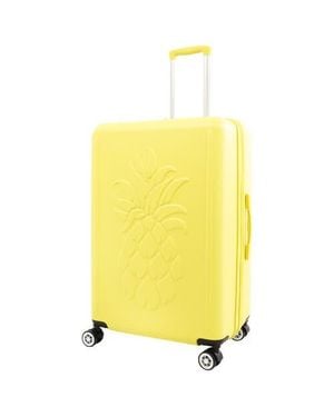 Tommy Bahama 30 Hardside Spinner Luggage With 3D Pineapple - Yellow