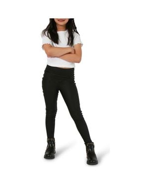 Belle & Bloom City Slicker Mini Coated Legging - Black