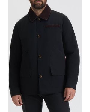 HUNTER Water Repellent Canvas Barn Jacket - Black