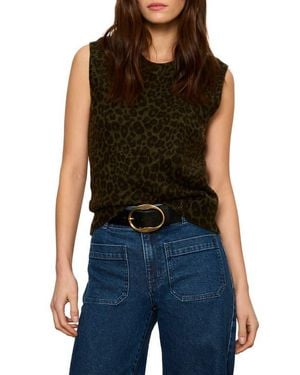 Sanctuary Fuzzy Leopard Shell - Black