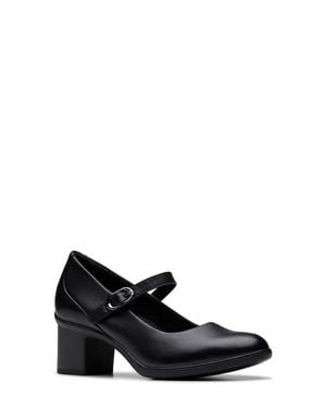 Clarks Shaya Mary Jane Pump - Black