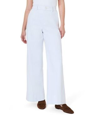 Spanx Spanxsupersmooth Wide Leg Stretch Twill Pants - White