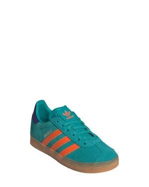 adidas Kids' Gazelle Low Top Sneaker - Blue