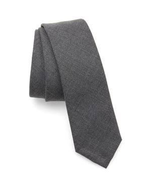 Thom Browne Wool Tie - Gray