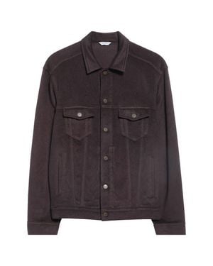 Boglioli Cashmere Trucker Jacket - Black