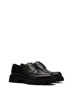 MARC NOLAN Luca Lug Sole Derby - Black