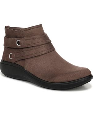 LifeStride Brave Short Boot - Brown