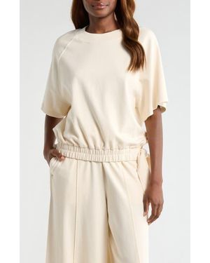 UGG Jalani Side Tie Raglan Sleeve Top - Natural