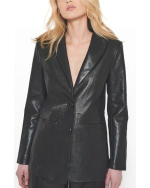 AS by DF Jordan Bf Recycled Leather Blazer - Black