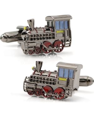 Cufflinks Inc. 3D Steam Engine Cuff Links - Multicolor