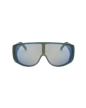 Maison Margiela 69Mm Mask Sunglasses - Gray