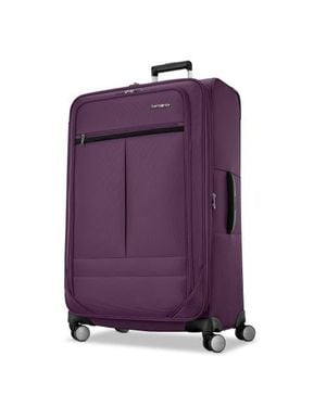 Samsonite Element Soft-Sided 29 Large Checked Expandable Luggage - Purple