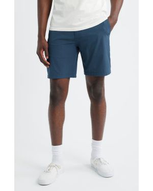 Roark Hytide Flat Front Hybrid Performance Shorts - Gray