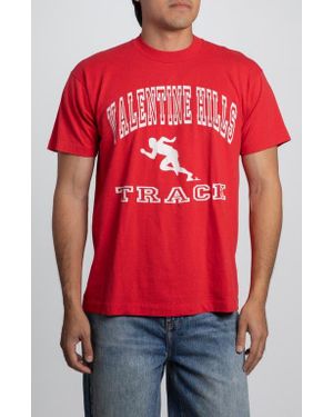 Elwood Vintage Valentine Hills Track Tee - Red