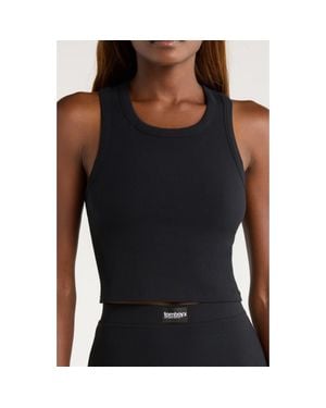 TOMBOYX Rib Longline Sports Bra - Black