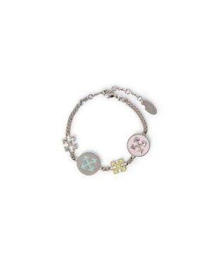 Off-White c/o Virgil Abloh Arrow Button Bracelet - Metallic