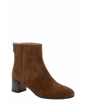 ABEO Plaza Back Zip Boot - Brown