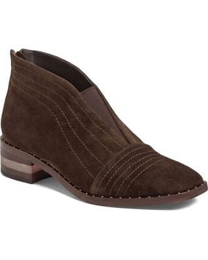 DJANGO & JULIETTE Faradays Back Zip Boot - Brown