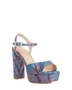 Dune Maycie Ankle Strap Sandal - Blue