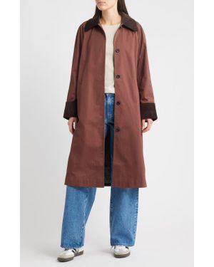 Rails Levy Corduroy Trim Jacket - Blue