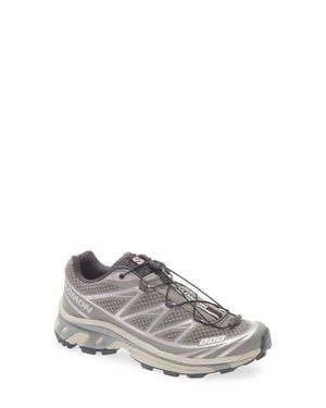 Salomon Gender Inclusive Xt-6 Steel Streets Running Shoe - Gray