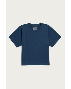 Bridge & Burn Recycled Boxy Tee - Blue